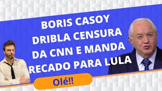 CNN cochila e deixa Boris Casoy mandar um recado ao vivo!