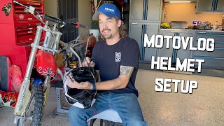 How to Setup a Motovlogging Helmet | GoPro with Microphone Tutorial