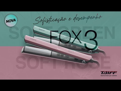 Lançamento: Chapas Fox 3 Soft Rose e Soft Green