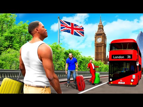 Going to LONDON in GTA 5!