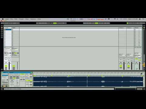 Warping Audio Tracks With Ableton Live 8 - the easierst way
