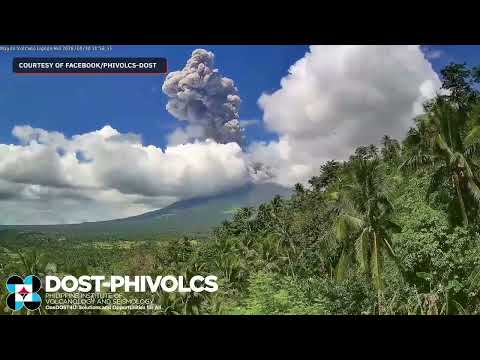 Mayon Volcano raised to Alert Level 3 after eruption