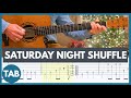 SATURDAY NIGHT SHUFFLE - Merle Travis Guitar TAB | Cover | Lesson | Tutorial