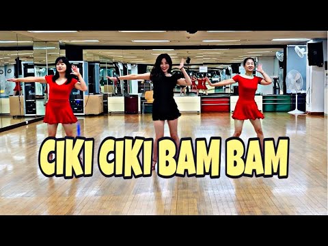 CIKI CIKI BAM BAM line dance(Beginner) Hantos Djay - Balli di Gruppo 2019