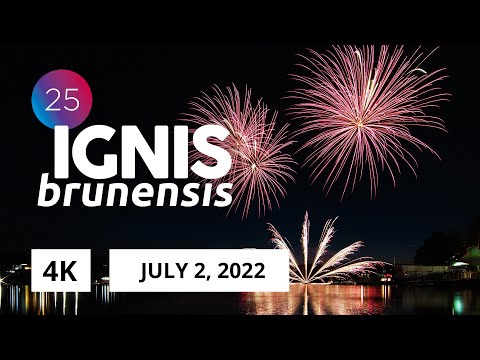 4K IGNIS BRUNENSIS 02.07.2022 | ohňostroj - fireworks CZE GER | Brno - přehrada - lake | OFFICIAL