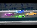 Cars tuner scene sticknodes remake (daily animation 2)