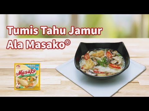 Tumis Tahu Jamur Ala Masako®