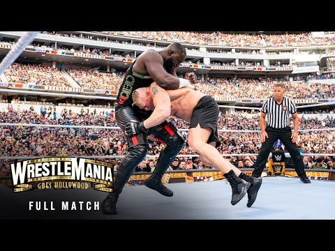 FULL MATCH: Brock Lesnar vs. Omos: WrestleMania 39 Sunday