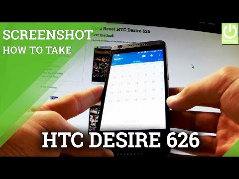 How to Take Screenshot on HTC Desire 626 - Edit / Share Screenshots