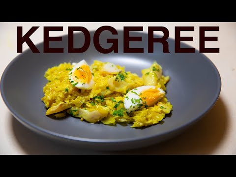 Smoked haddock Kedgeree - A British Classic breakfast