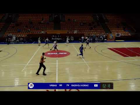 1ZLS 2. kolo / ŽKK Vrbas - ŽKK Radivoj Korać