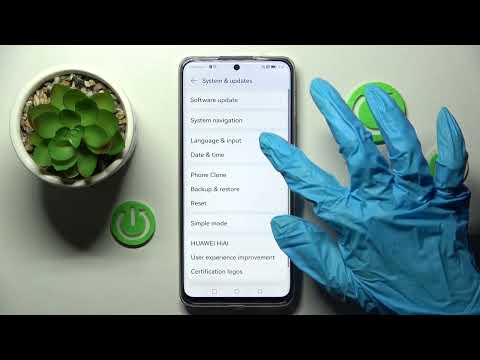 HUAWEI NOVA Y90 - How To Turn On & Off Auto Correction