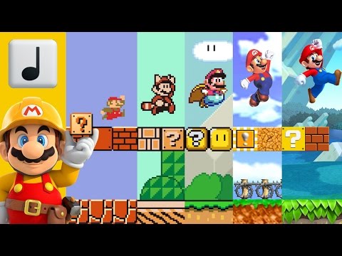 Super Mario Bros. - Overworld Music - In 4 Styles (3/World/64/New) [LarryInc64]