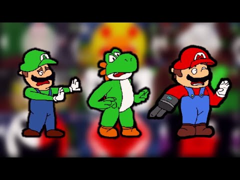 MARIO'S DREAM 2 ALL JUMPSCARES/DEATH SCREENS