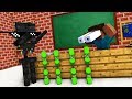 Monster School : BOTTLE FLIP Challenge - Minecraft Animation