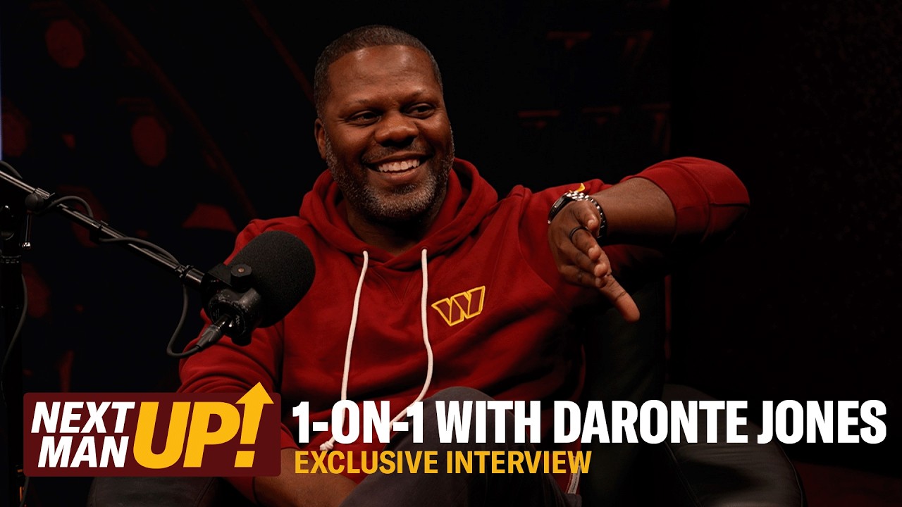 Exclusive sit-down interview with Commanders new Defensive Coordinator Daronte Jones | Next Man Up
