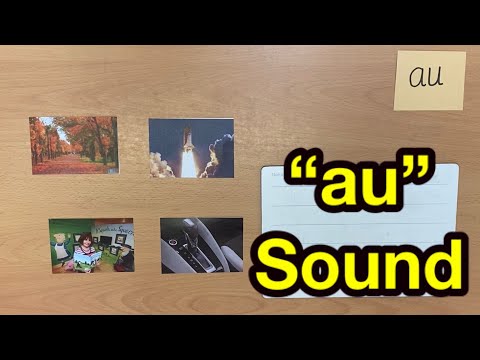 Digraph 'au' Sound Phonics Lesson - Recognising, Saying, Hearing and Segmenting for Spelling