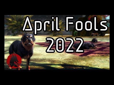 2022 April Fools Guild Wars 2 - Dog Days