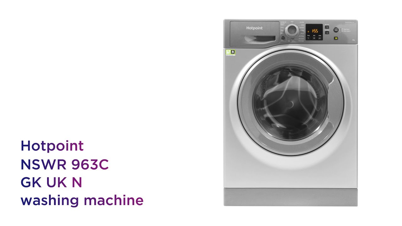 Hotpoint Core 9 kg 1600 Spin Washing Machine - Graphite | Product Overview | Currys PC World