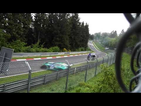 Unfall Nürburgring beim 24h-Rennen 2016