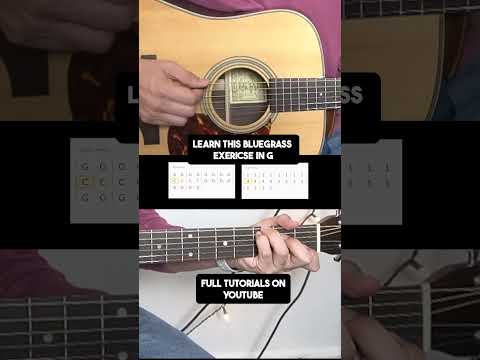 Beginner Bluegrass Guitar Lesson - Key of G