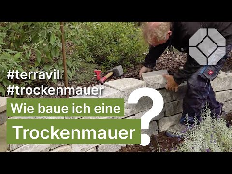 Trockenmauer – Bauanleitung
