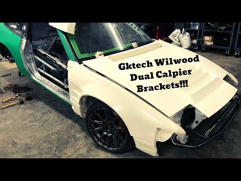 Gktech Wilwood dual caliper brackets & 5Lug Hubs!!!