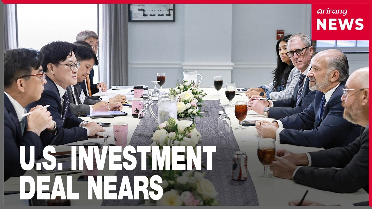 South Korea and U.S. near deal on first major investment project