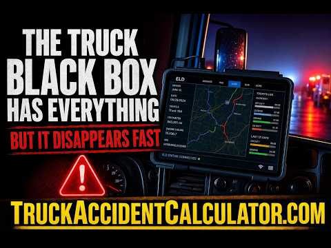 The Truck's Black Box Has EVERYTHING — But It Disappears Fast