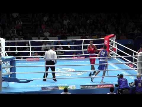 Sam Maxwell ENG v Josh Taylor SCO 64 Semi Final Commonwealth Games 2014