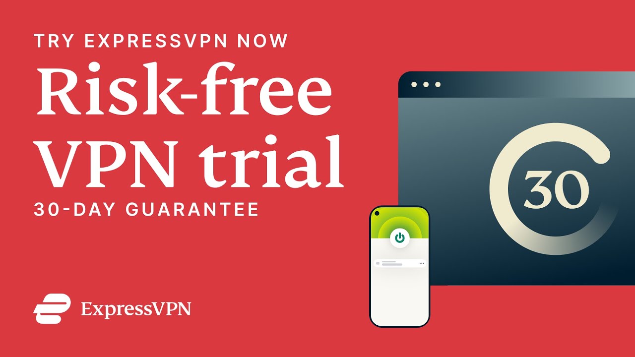 Parempi kuin ilmainen VPN-kokeilu: ExpressVPN:n 30 päivän takuu