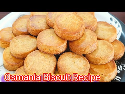 Osmania biscuit recipe | How to make Osmania Biscuits |