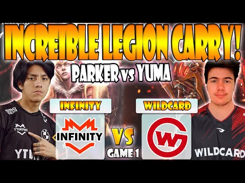 INFINITY VS WILDCARD GAMING BO2[GAME 1] PARKER VS YUMA - BTS PRO SERIES 13:AMERICAS - DOTA 2