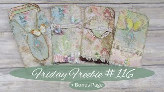 Friday Freebie #116 + Bonus Page
