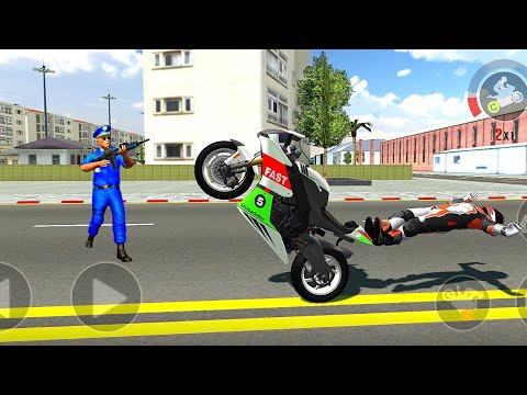 Xtreme motorbike stunts motor Racing simulator gameplay