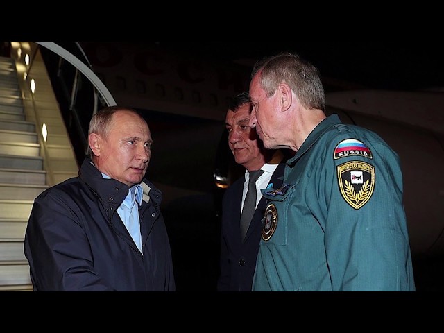 Владимир Путин прибыл в Иркутскую область.