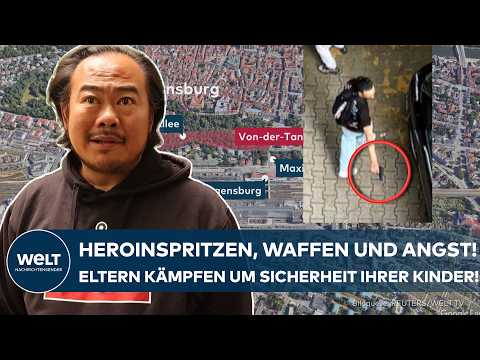 REGENSBURG: Heroinspritzen, Waffen und Angst! Eltern warnen vor gefährlichen No-go-Zonen!