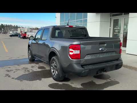 2022 Ford Maverick XLT FWD SuperCrew in Gray for sale at Bannister Ford Edson in Edson, AB