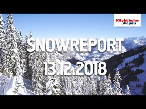 Snowreport aus den Kitzbüheler Alpen vom 13. 12. 2018