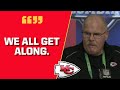 Chiefs coach Andy Reid addresses rumors of tension between Eric Bieniemy, staff | CBS Sports HQ