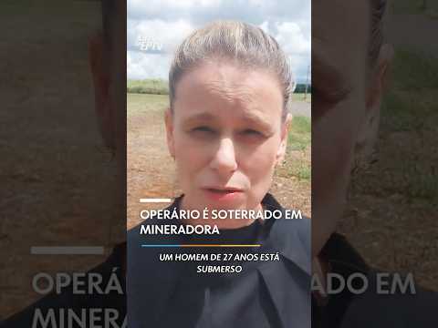 Operário é soterrado em mineradora na área rural de Corumbataí