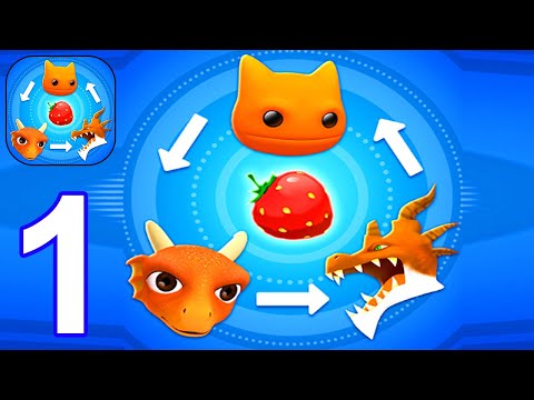 Monster Evolution - Gameplay Walkthrough Part 1 All Levels 1 - 17 (Android, iOS)