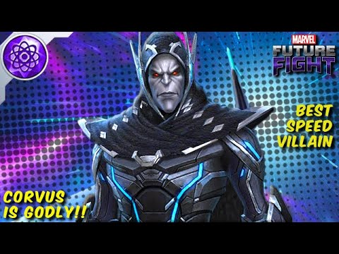 CORVUS is an IMMORTAL GOD TIER VILLAIN!! BURST DMG & HEALS - Marvel Future Fight