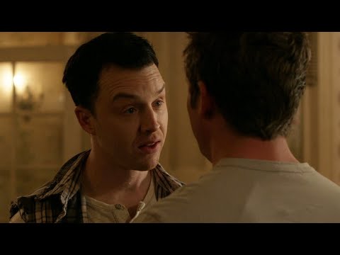 Gallavich & Family 11x10 (scene 6) Mickey and Lip Fight scene