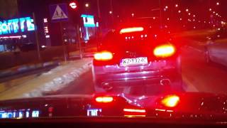 preview picture of video 'Audi RS6 R by MTM 730+HP vs  BMW X5 3 0ds   warszawa, acceleration, vmax'