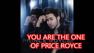 Prince Royce YOU ARE THE ONE audio