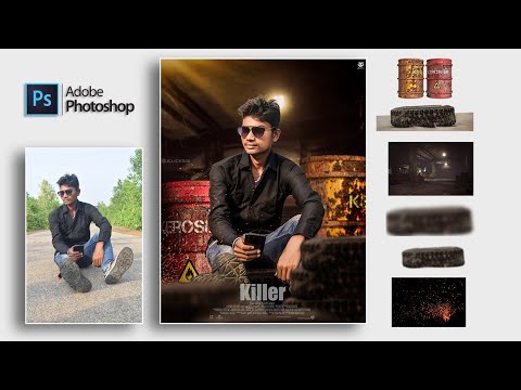 Normal Photo To Creative Cinematic Edit in Photoshop cc || J click's