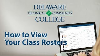View the Class Roster
