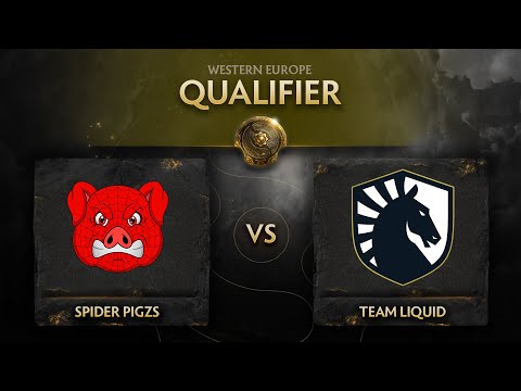 Spider Pigzs vs Liquid Game 1 - TI10 EU Qualifiers: Upper Bracket R1 w/ Lyrical & Aui