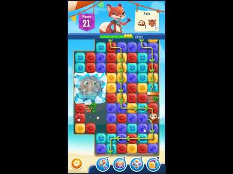 Pet Rescue Puzzle Saga Level 224 - NO BOOSTERS 🦊 | SKILLGAMING ✔️